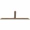 Ekena Millwork Portland Smooth Timber Gable Bracket, Douglas Fir, 60"W x 22"H x 1 1/2"D x 3 1/2"F, 9/12 Pitch GBW060X22X0204POR00SDF - alternate 5